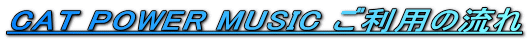 CAT POWER MUSIC �����p�̗��� 